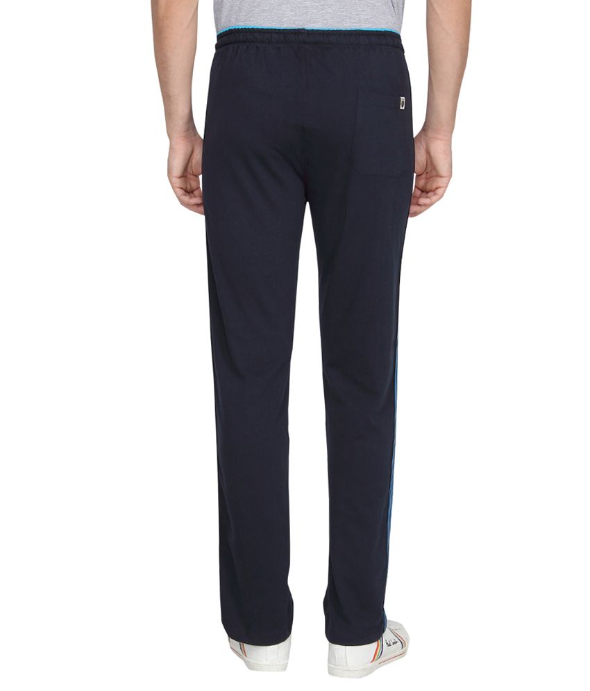 navy trackpants