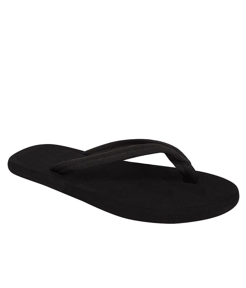     			Style Height Black Slippers