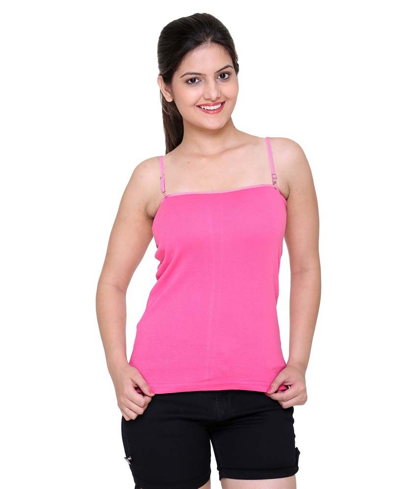 Buy Sellsy Pink Cotton Camisoles Online at Best Prices in India - Snapdeal