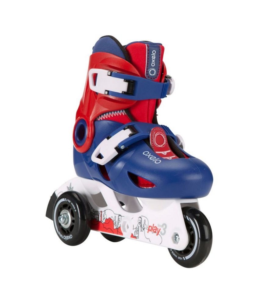 Oxelo Inline Skates Play 3 Roller Skating Shoes By