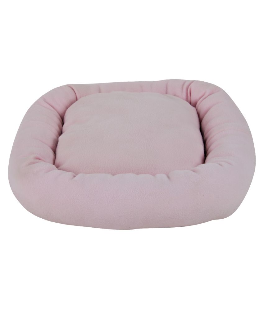 Fluffy's Pink Fabric Dog and Cat Bed (Small) Buy Fluffy's Pink