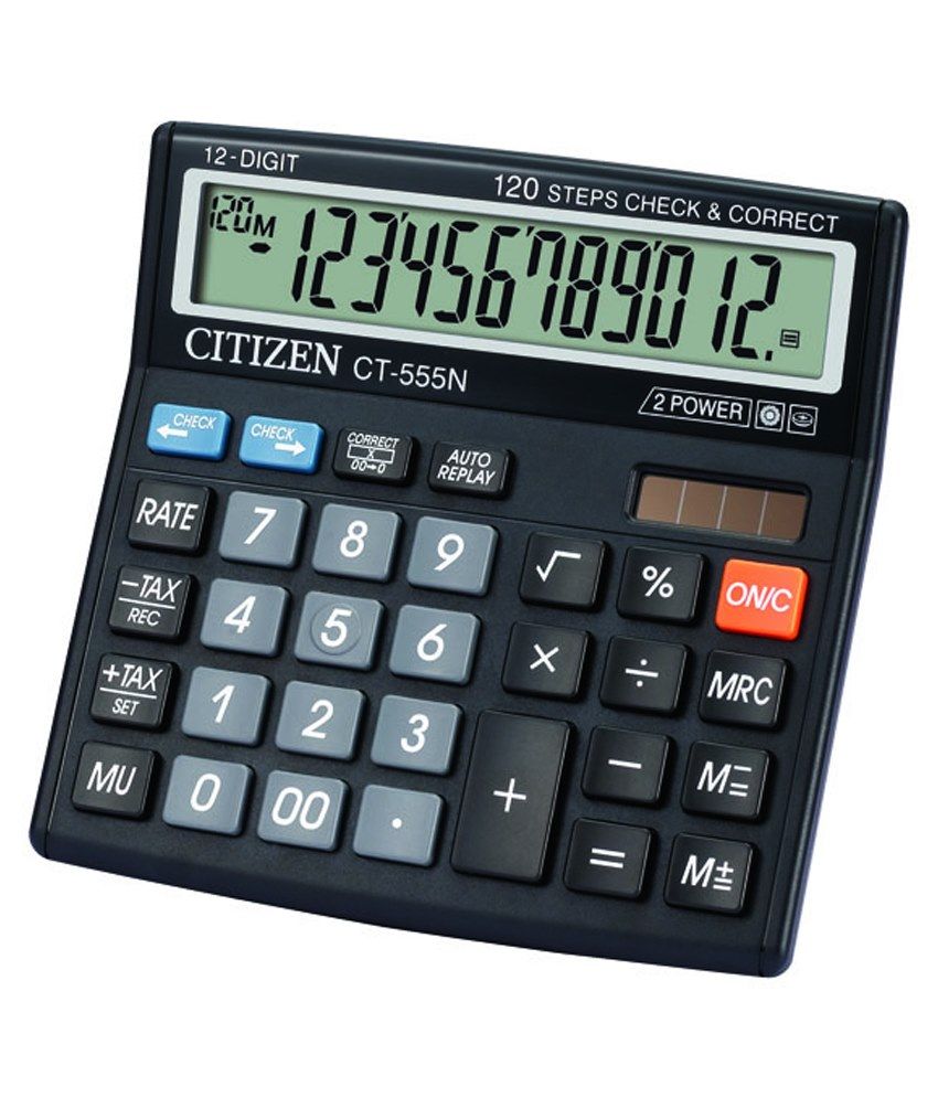     			Citizen CT-555N 12 Digits Desktop Calculator