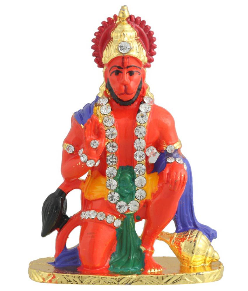     			Divine Gifts & Artificial Jewellery - Lord Hanuman Brass Idol