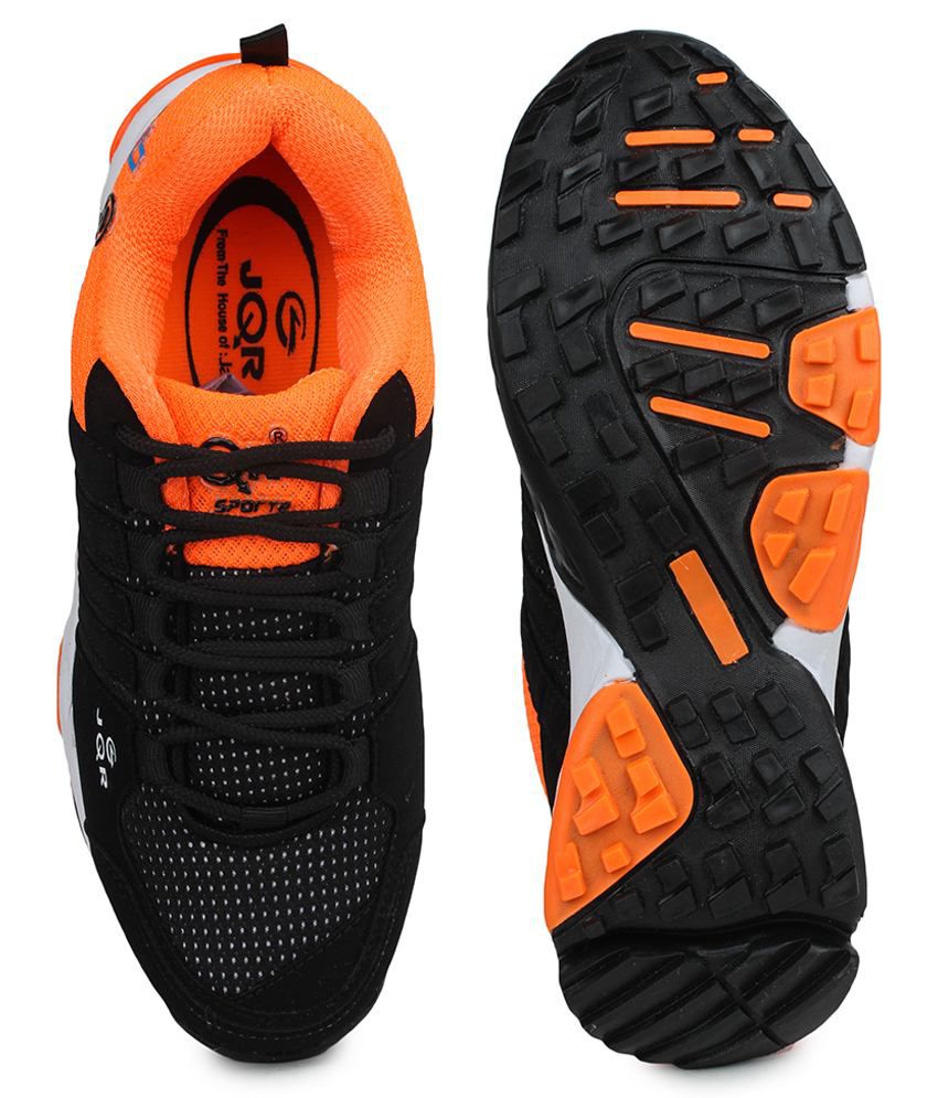JQR Black Running Shoes - Buy JQR Black Running Shoes Online at Best ...