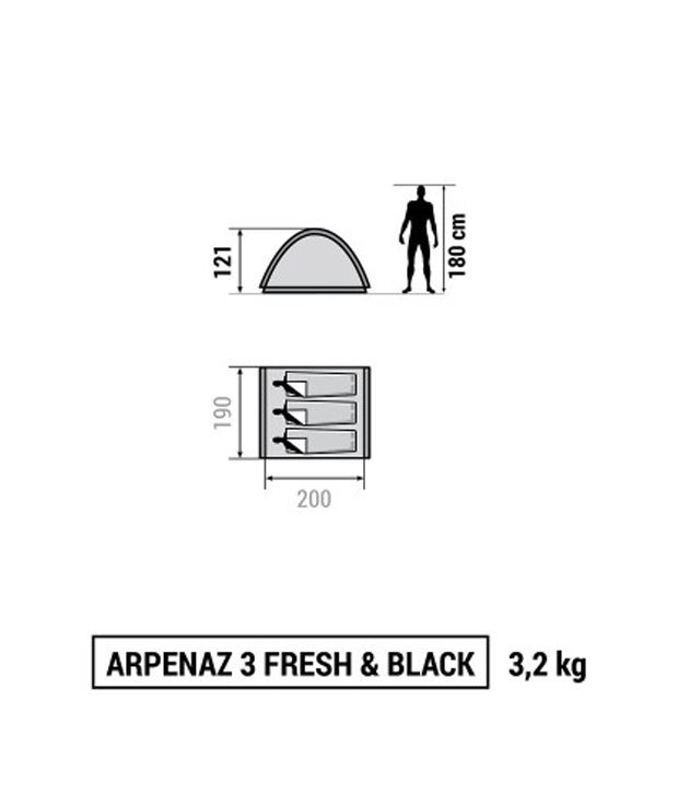 arpenaz fresh and black 2