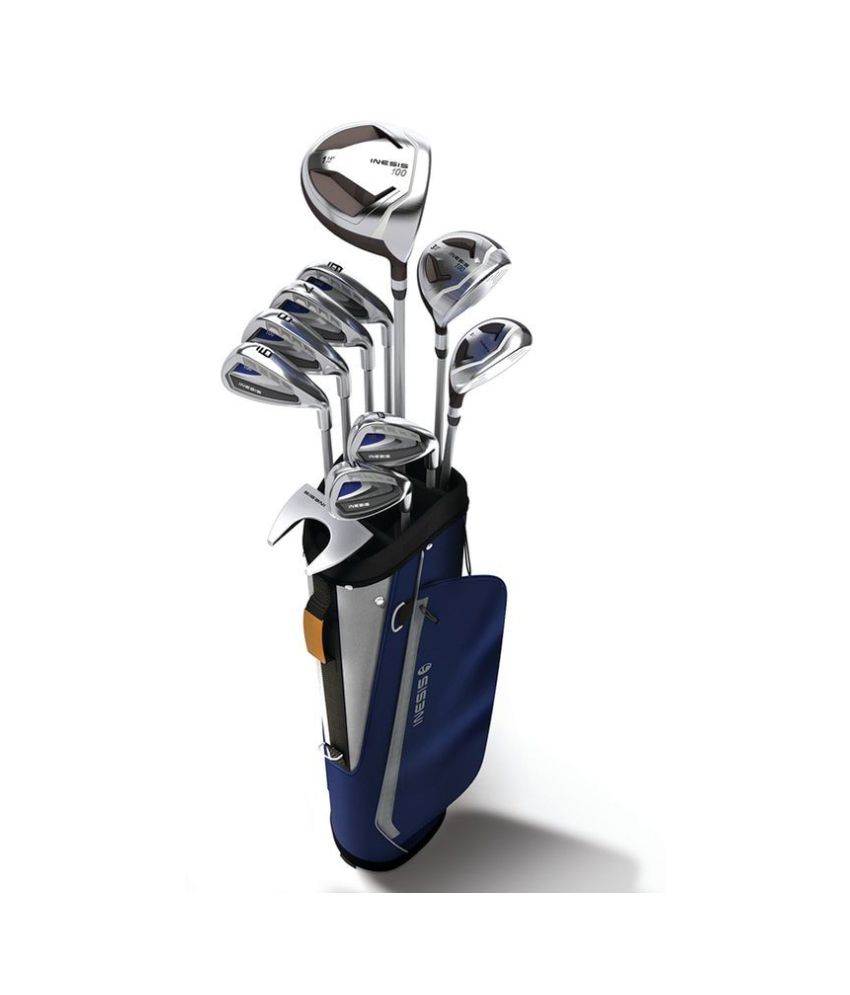 INESIS 100 Men's Steel RH Full Golf Kit By Decathlon: Buy Online at ...