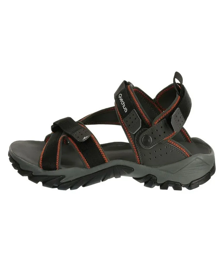 Men's Pool Sandals SLAP 100 BASIC Grey NABAIJI | Decathlon