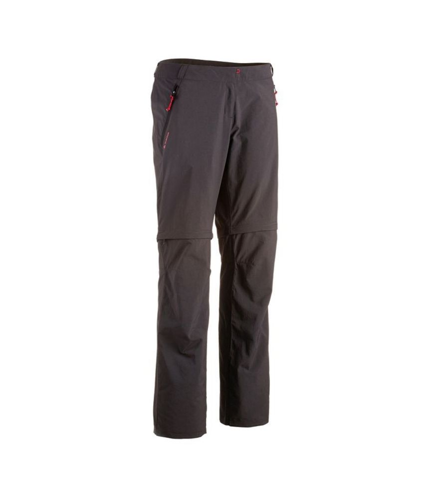 QUECHUA Forclaz 100 Women's Convertible Hiking Trousers By Decathlon ...
