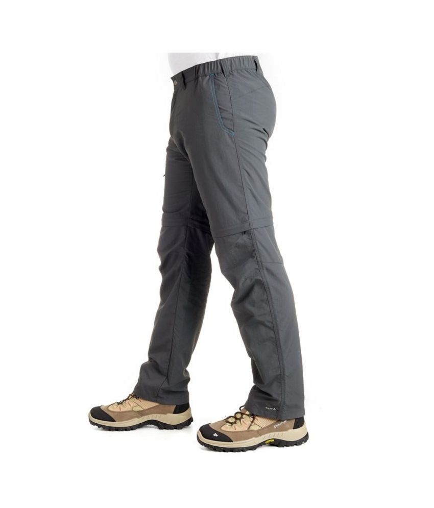 QUECHUA Forclaz 50 Men's Hiking Convertible Trousers By Decathlon - Buy ...