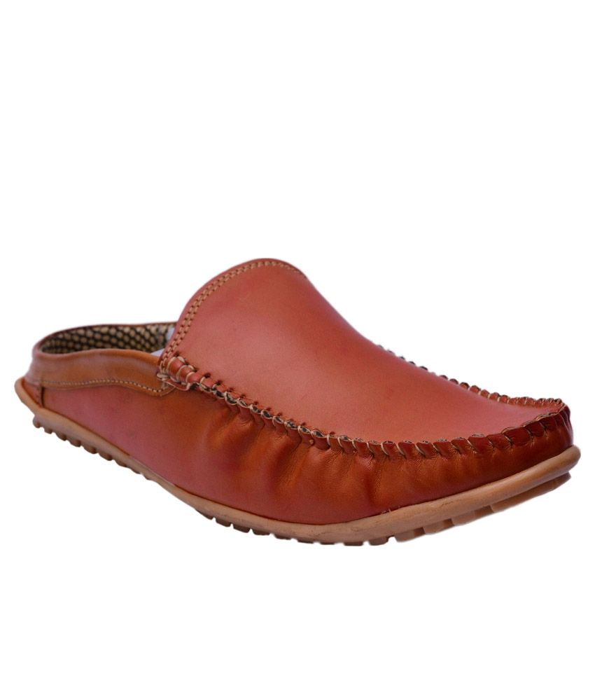 Johnny Vims Brown Mules Shoes - Buy Johnny Vims Brown Mules Shoes Online at Best Prices in India 