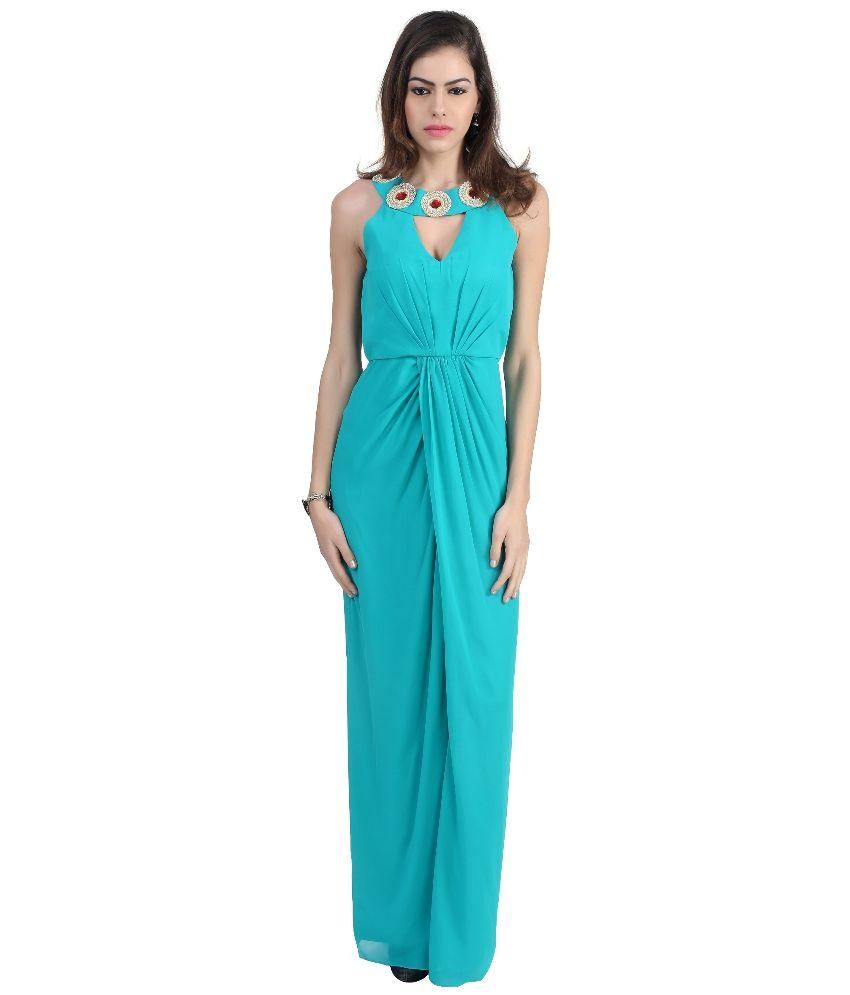 polyester maxi