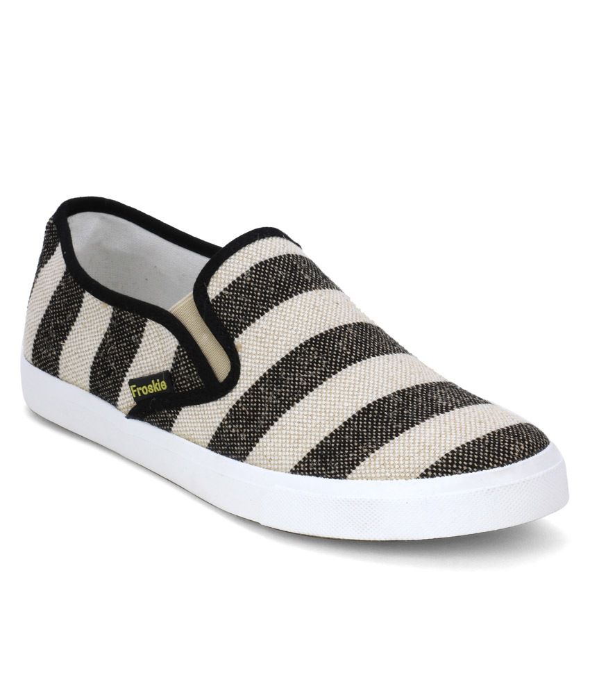 Froskie Black Canvas Shoes - Buy 