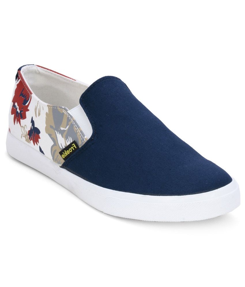 Froskie Blue Canvas Shoes - Buy Froskie 