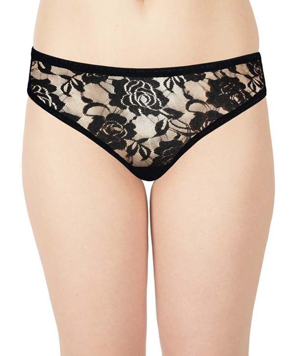 Buy Selfcare Black Net Panties Online at Best Prices in India Snapdeal
