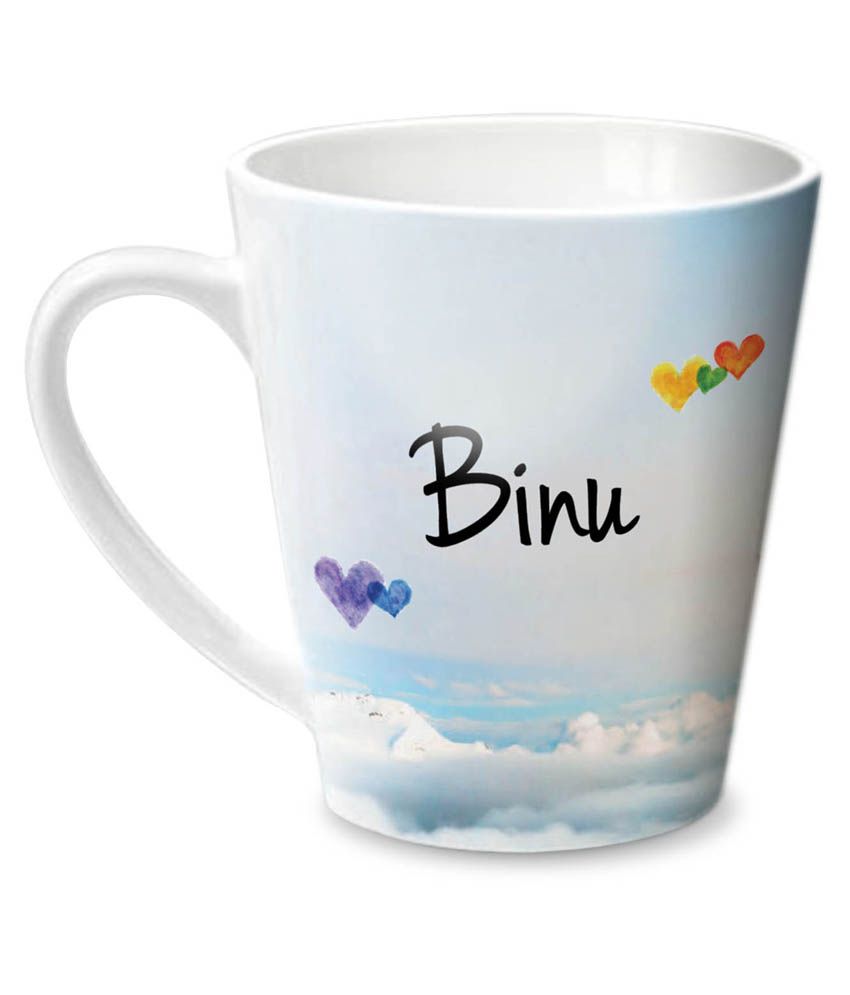 Hot Muggs Simply Love You Binu Conical Ceramic Mug: Buy Online at Best  Price in India - Snapdeal