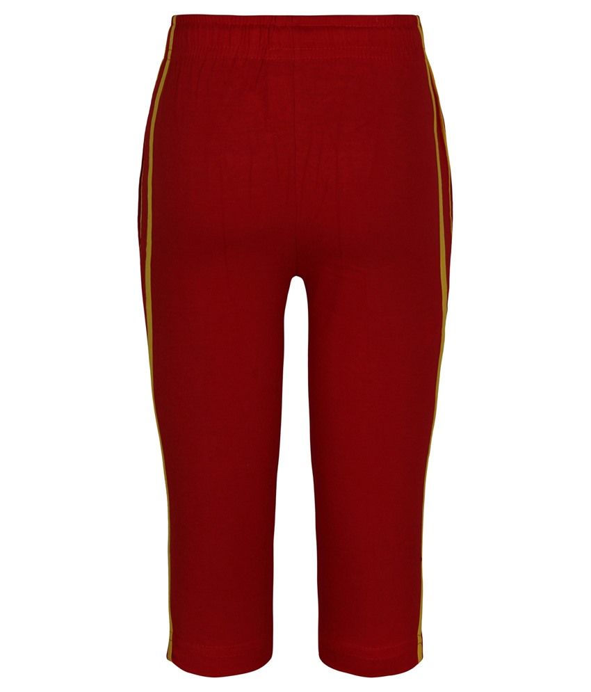 red track pants women's