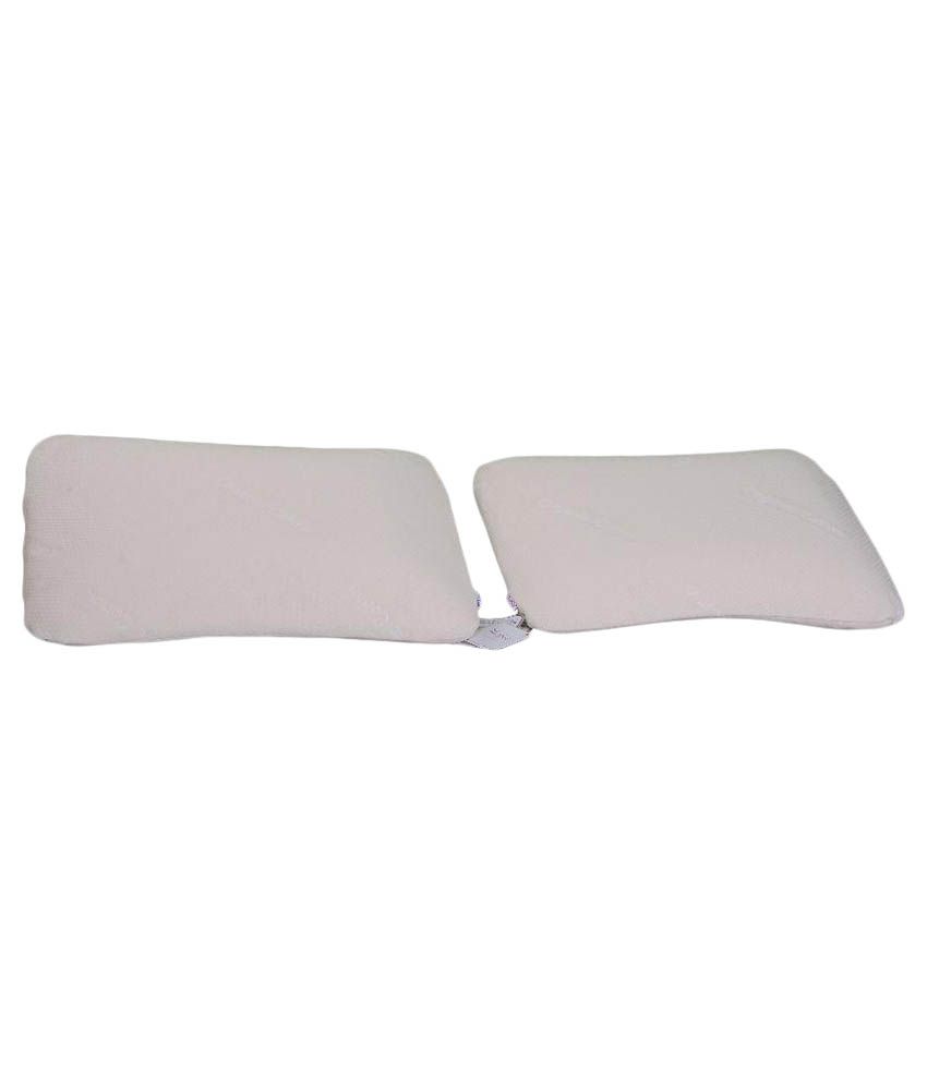 Godrej Interio Visco Neckfine Regular Shape Orthopaedic Pillow Set of