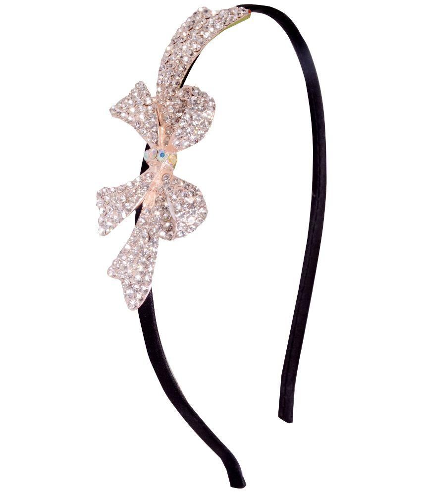 hair band with diamonds