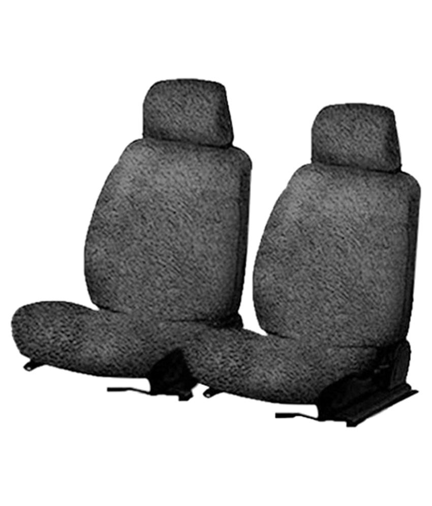 Speedwav Front Seats Sweat Control Towel Seat Covers Set of 2 BlackT10