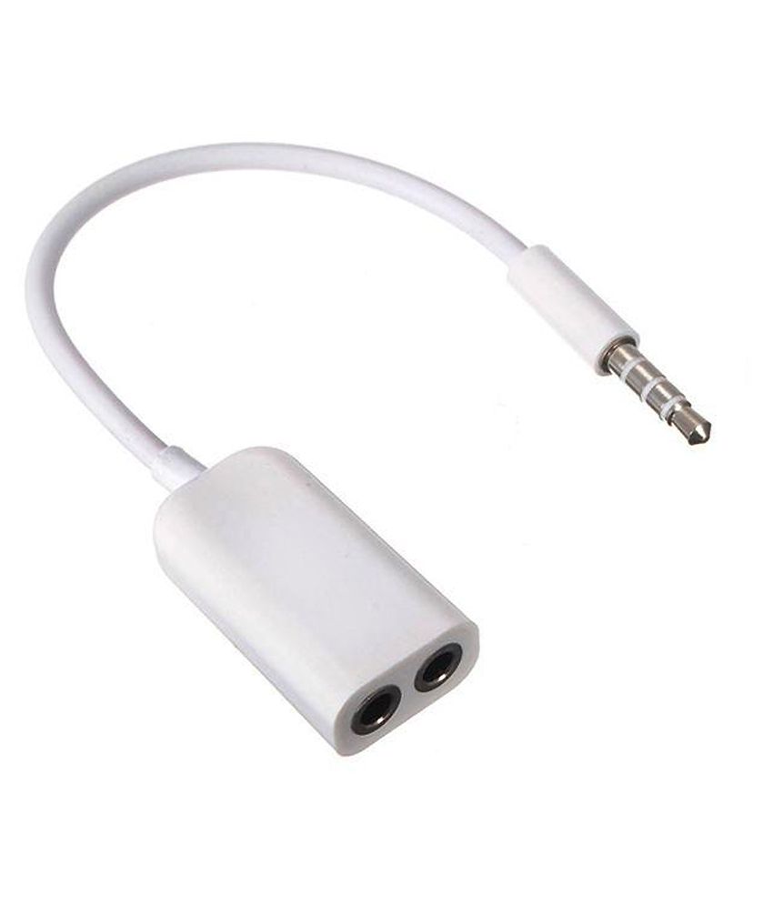 3.5 mm 1 Male To 2 Female Audio Splitter Cable