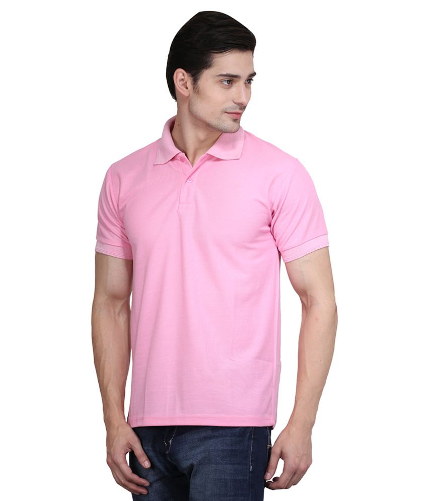Ilbies Pink Polo T Shirts - Buy Ilbies Pink Polo T Shirts Online at Low ...