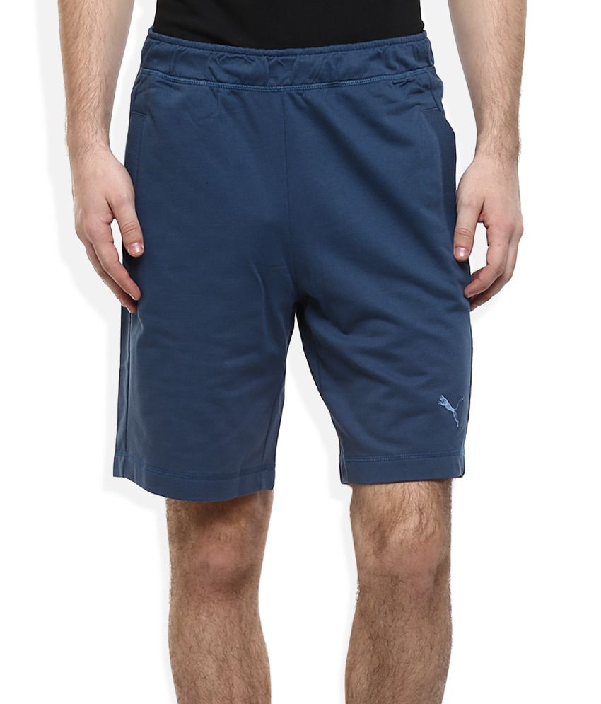 Puma Blue Shorts - Buy Puma Blue Shorts Online at Low Price in India ...
