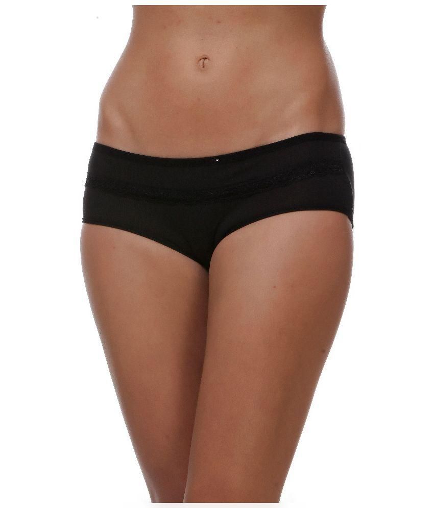 Buy Affair Black Cotton Panties Online At Best Price