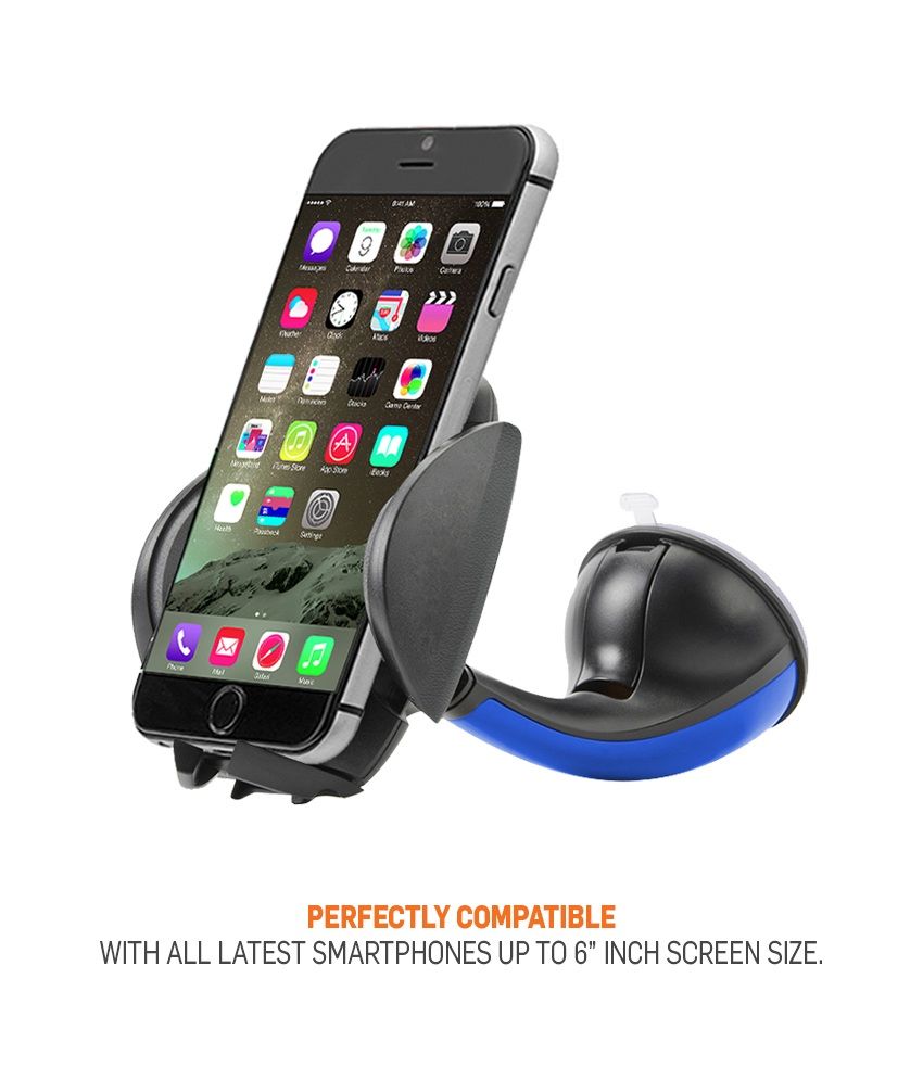 Amkette Wide Grip M60 Universal Car Mount Holder For Smartphones