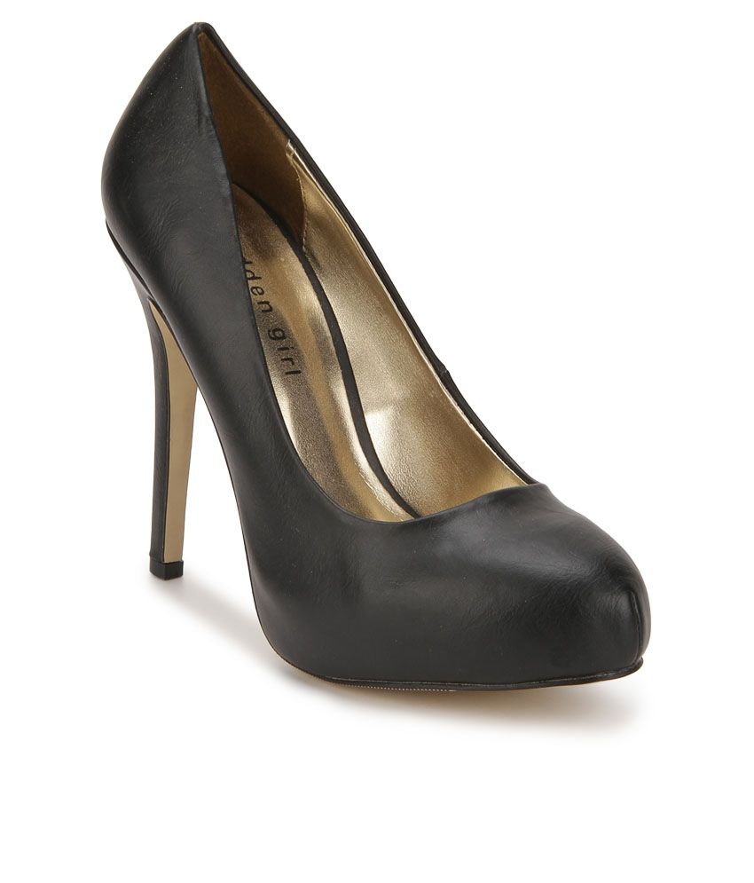 Steve Madden Hollis Black Stiletto Heels Price in India- Buy Steve ...