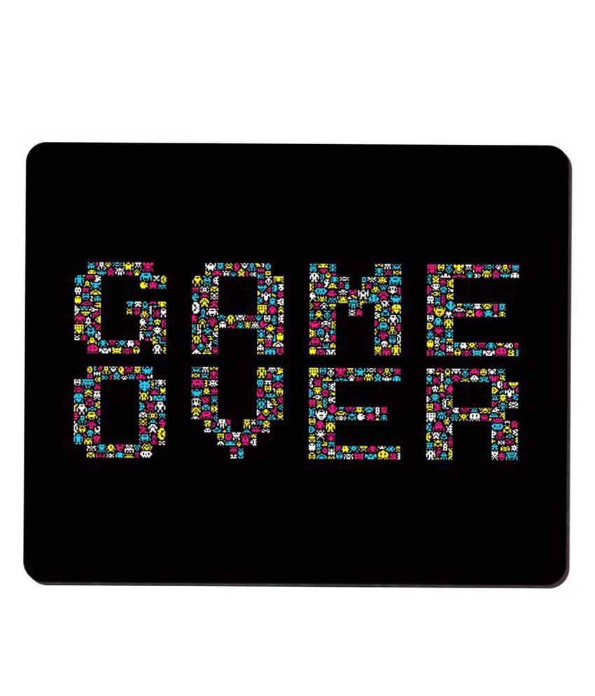 Buy Ownclique Multicolor Game Over Minecraft Pattern Mouse Pad