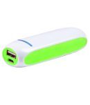 Reliable 10B 2600 mAh Power Bank - Green and White