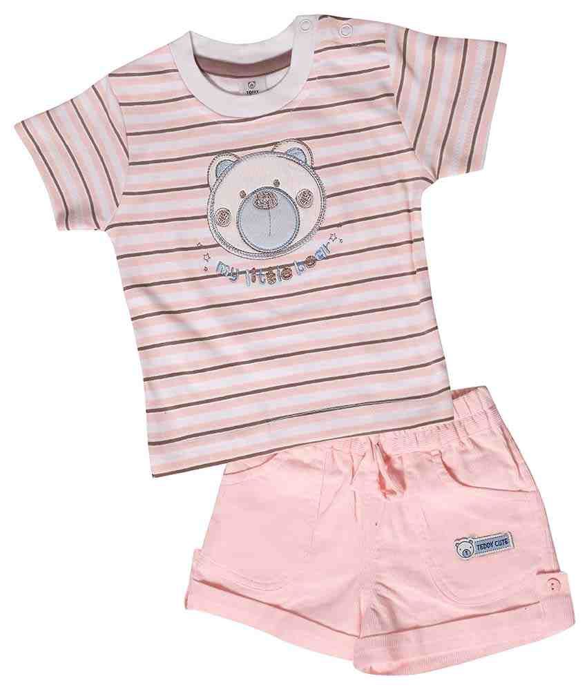 Toffy House PeachPuff Night Suit For Boys Buy Toffy House PeachPuff