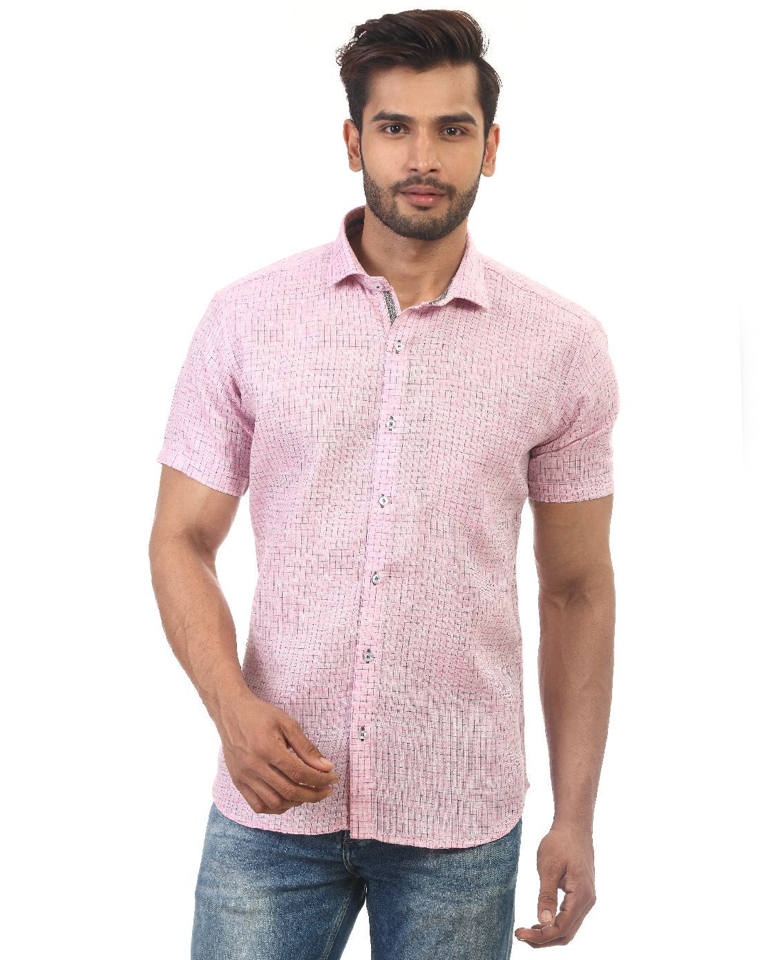 mens pink formal shirts uk