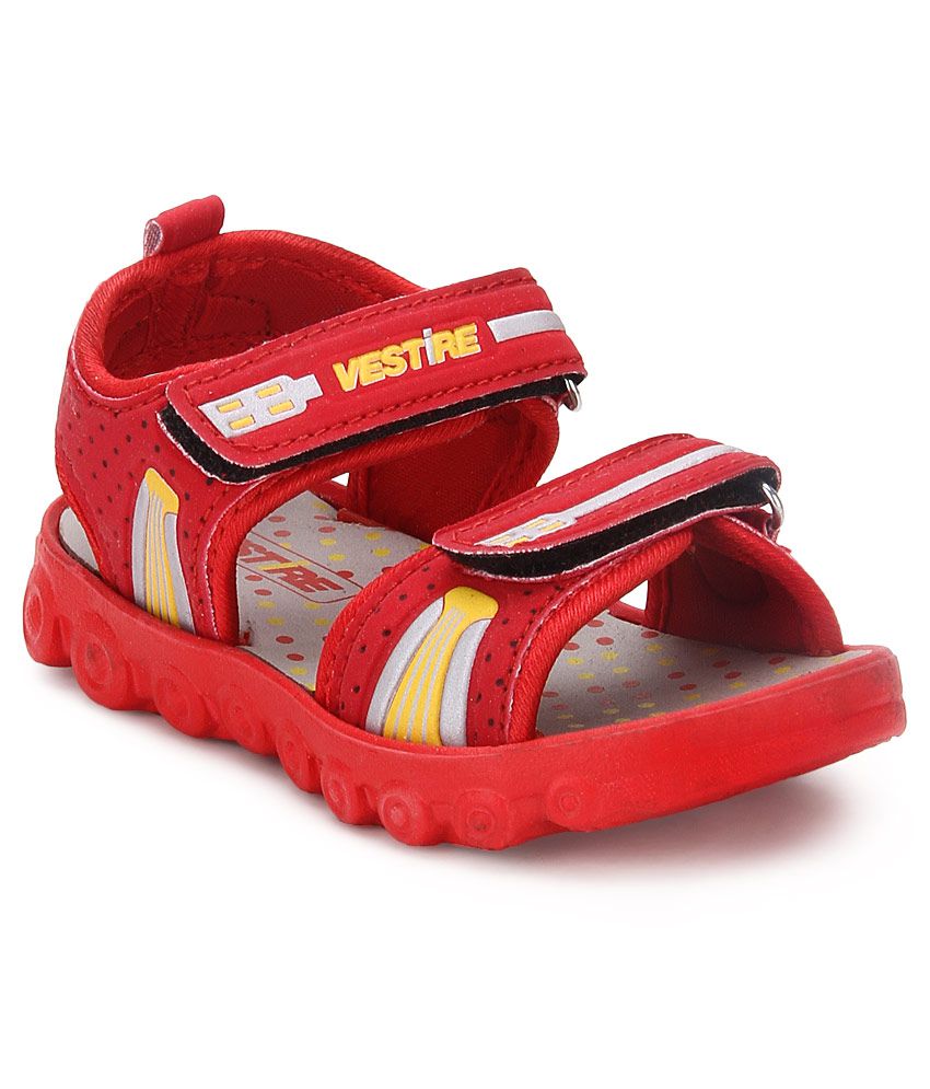 Vkc Red Floater Sandals For Kids Price 