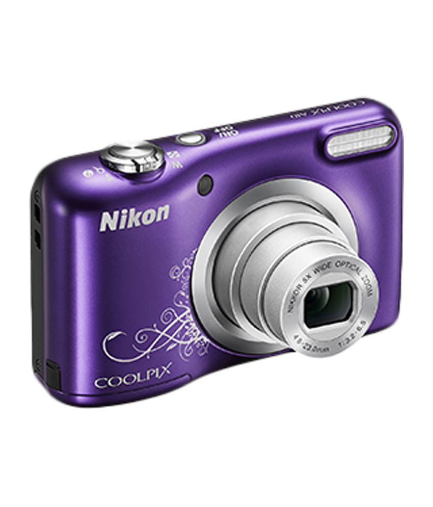 Nikon Coolpix A10 16.1 MP Digital Camera - Purple Price in