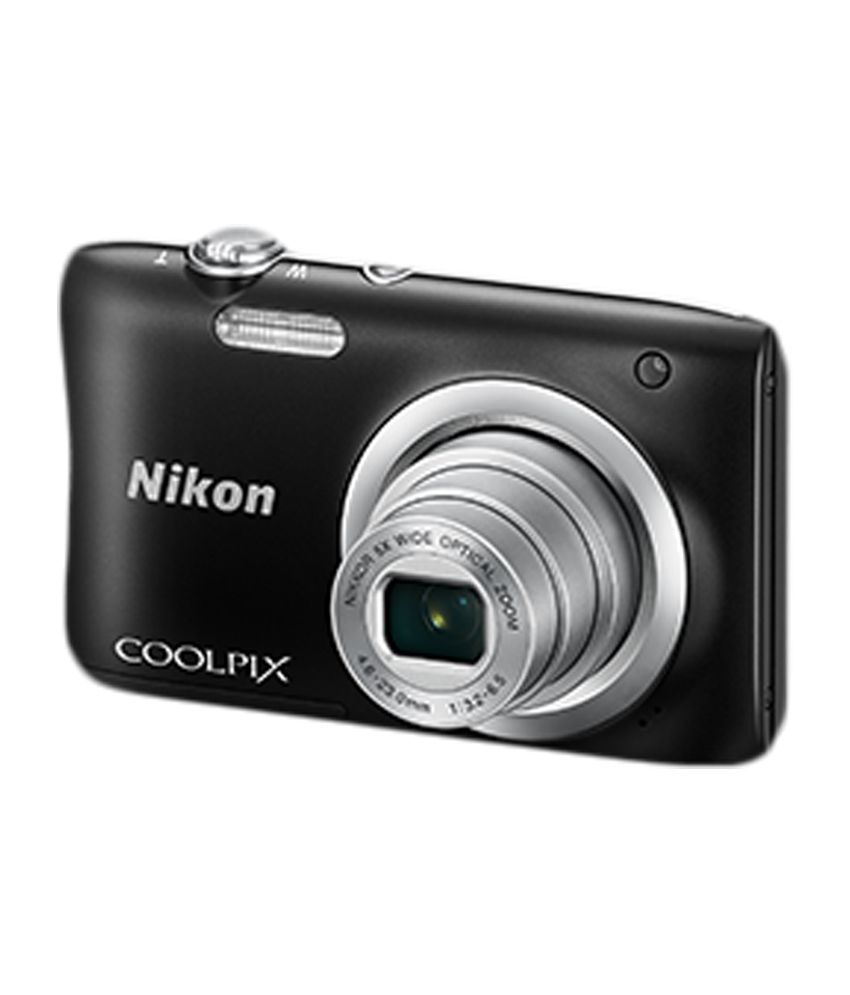 Nikon Coolpix A100 20.1 MP Digital Camera - Black Price in India- Buy ...