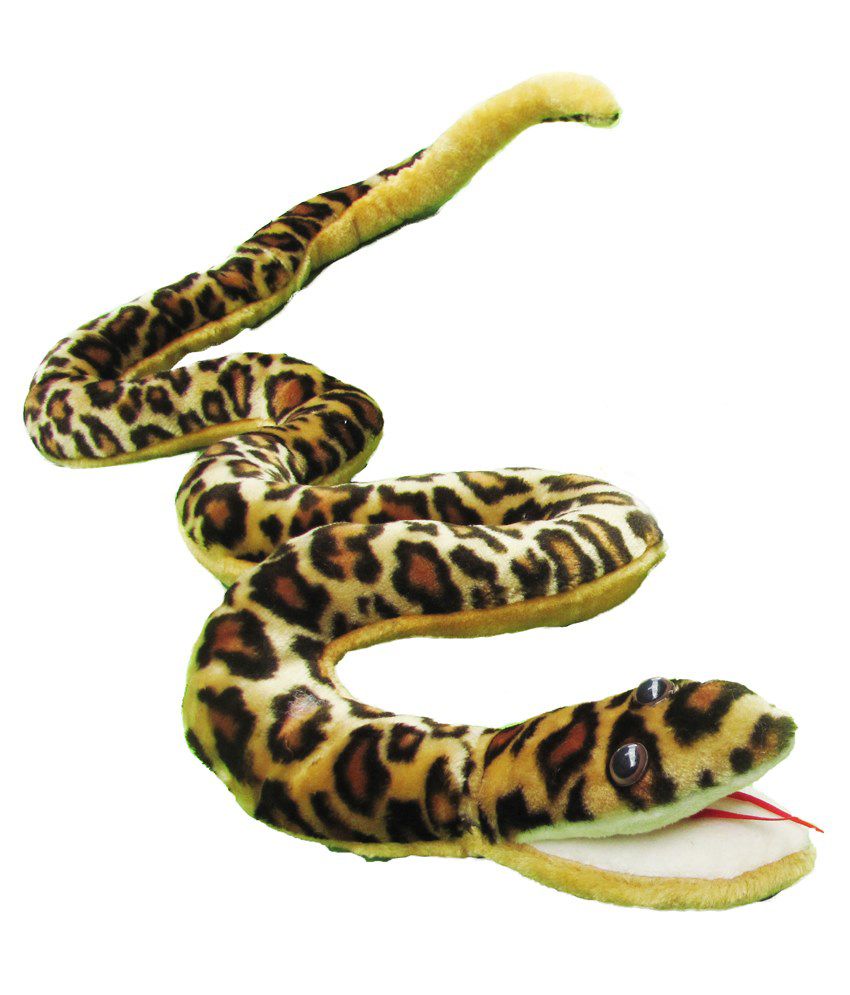     			Tickles Hissing Snake Soft Stuffed Plush Animal Toy for Kids (Size: 55 cm Color: White)