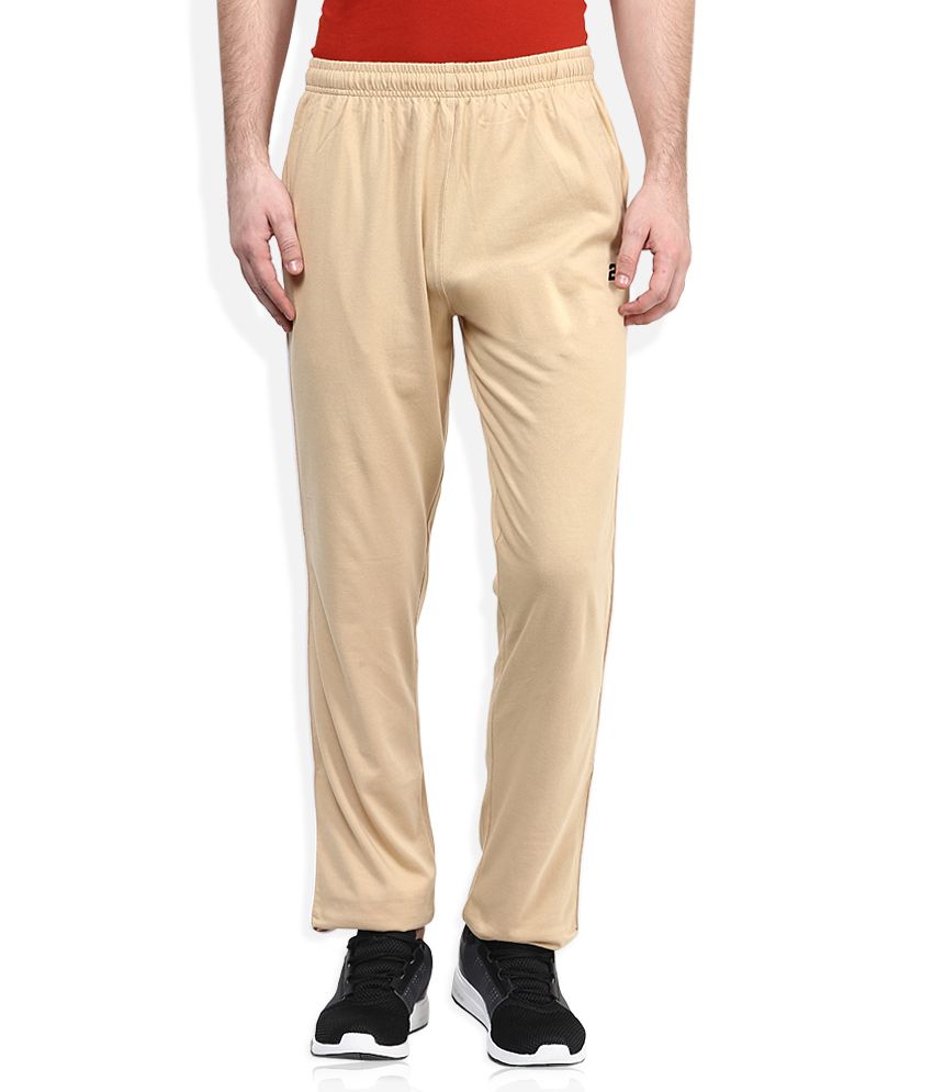 mens beige track pants