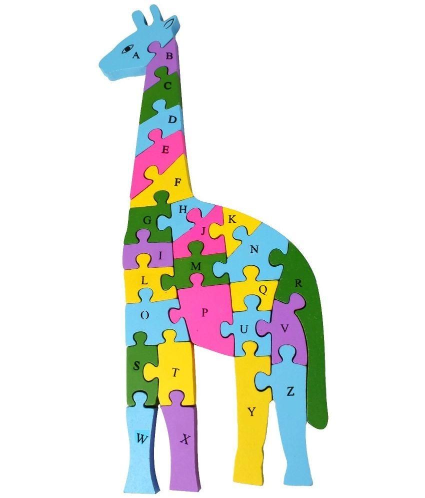 giraffe puzzle numbers