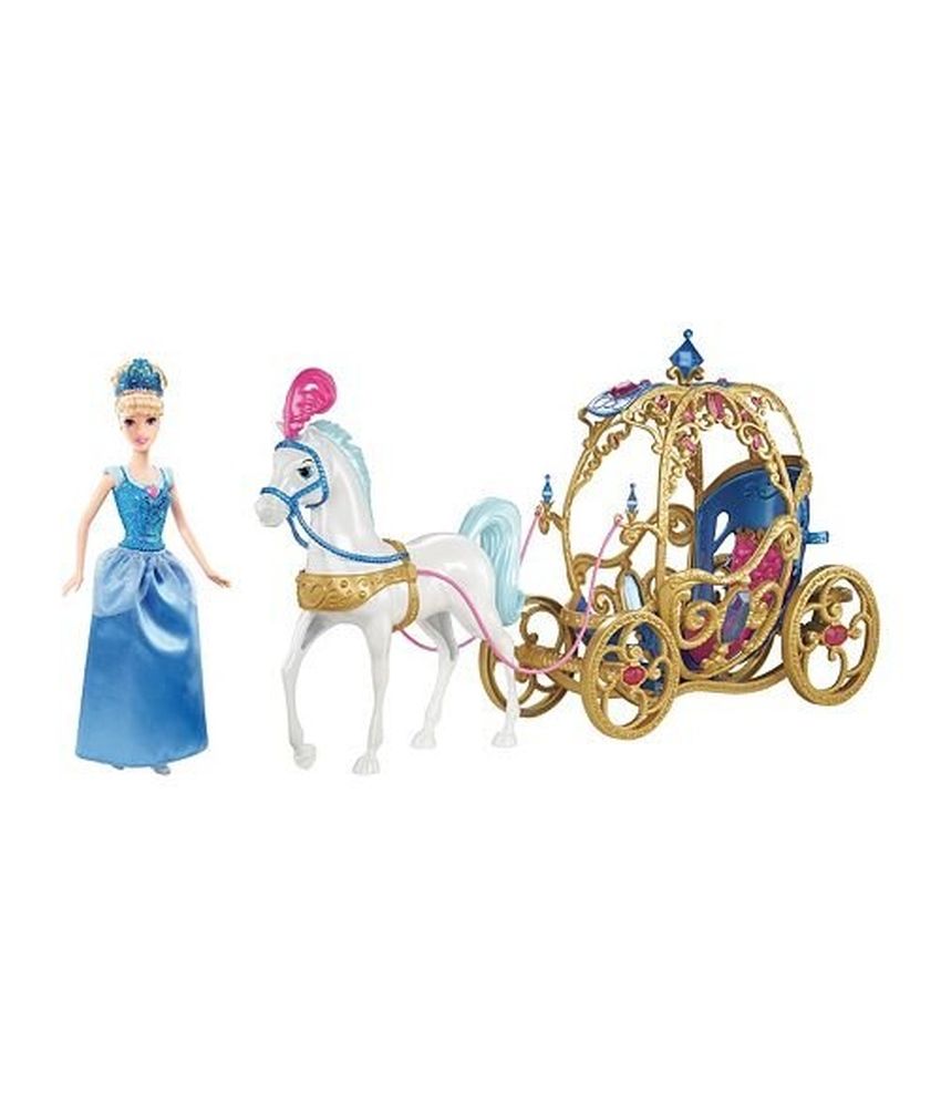 disney princess doll carriage