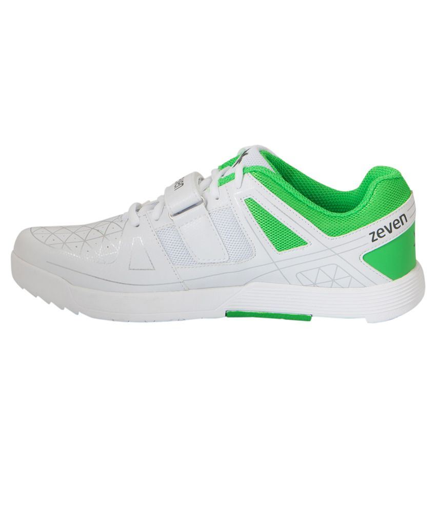 Zeven Crust 1.0 White Batsman Shoes Buy Zeven Crust 1.0 White Batsman Shoes Online at Best
