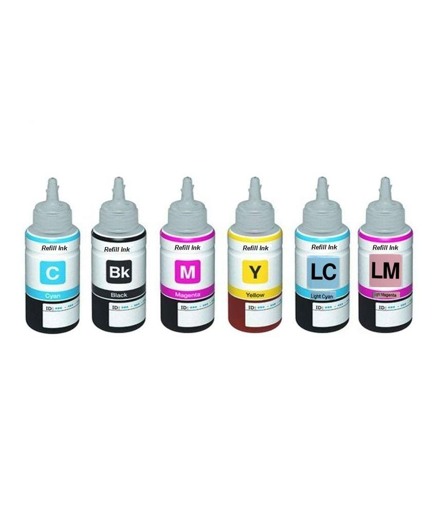    			DDS All Color Ink Bottles 100ml for Epson L800 - Set Of 6