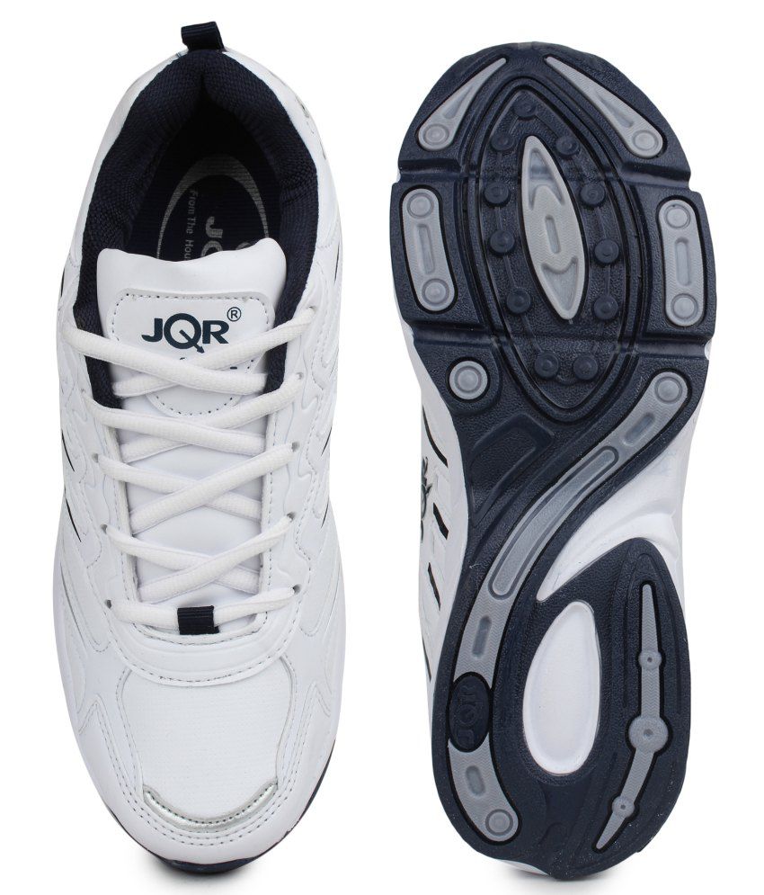JQR White Running Shoes - Buy JQR White Running Shoes Online at Best ...