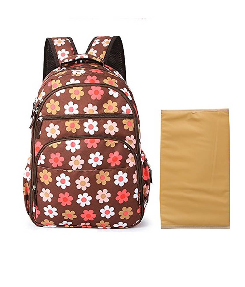 flower diaper bag
