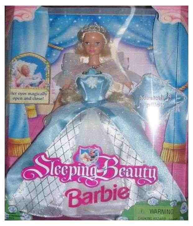 sleeping beauty barbie 1998