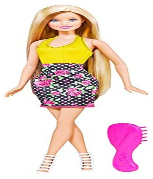 Barbie Fashionistas Doll 190 Purple Hair Streaks  Romper Dress