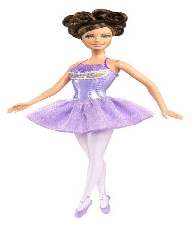 barbie purple ballerina doll