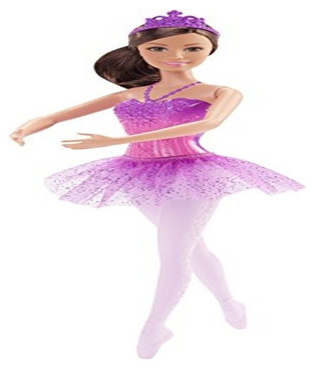 Barbie Fairytale Ballerina Doll Purple 