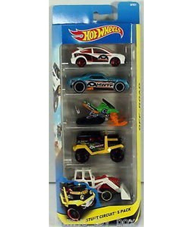 hot wheels stunt circuit 5 pack