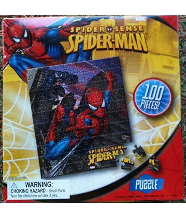 Marvel Spider Sense SpiderMan Puzzle 100 pieces Buy Marvel Spider